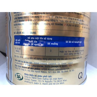 Sữa Similac IQ SỐ 3 1.7kg 1-3 tuổi