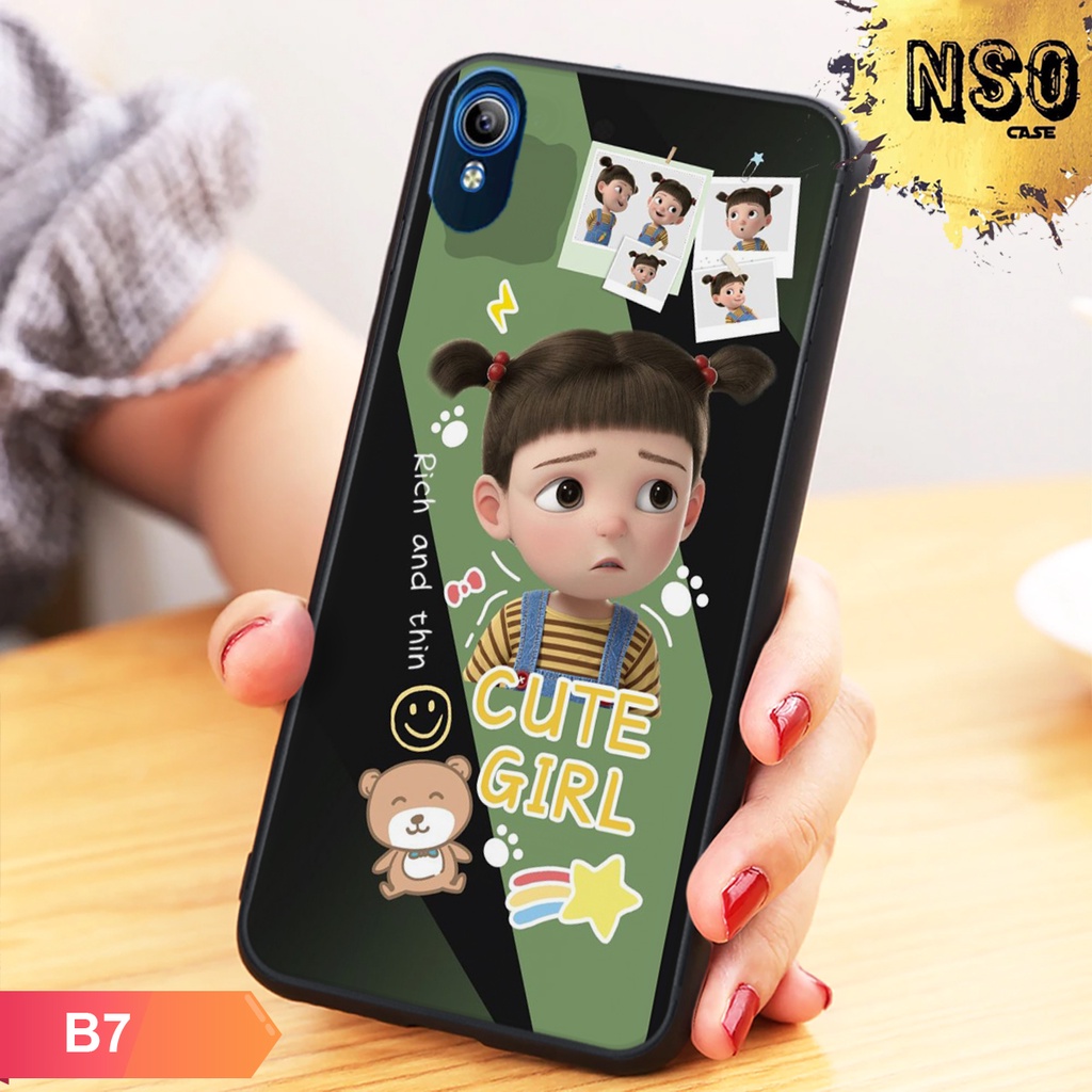HÀNG HOT   Ốp Vivo Y91(1814) - Vivo Y91c(1820) - Vivo Y93 in hình Girl cute