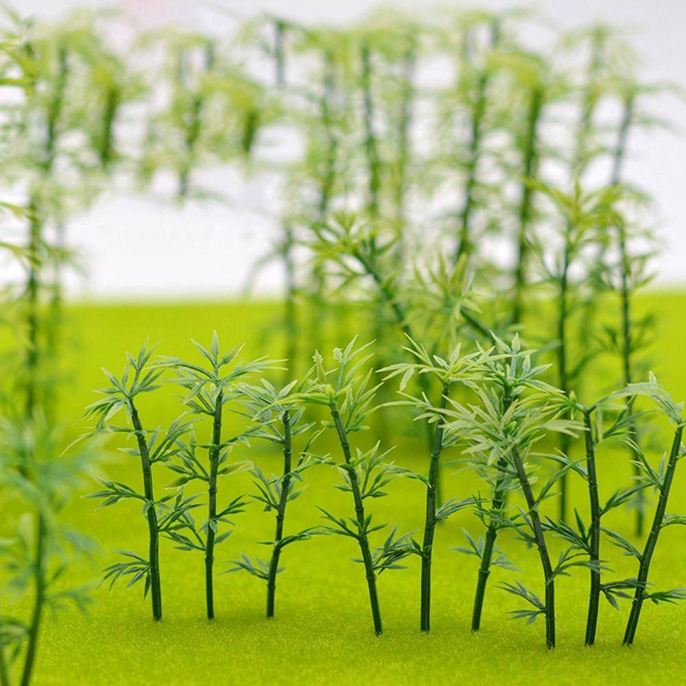 Bộ 25 Cây Tre Giả Trang Trí Xinh Xắn