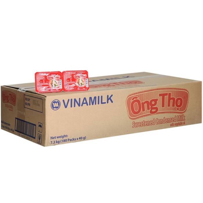 [SỮA ĐẶC CÓ ĐƯỜNG] Sữa đặc Ông Thọ đỏ - Dạng hộp nhỏ 40g