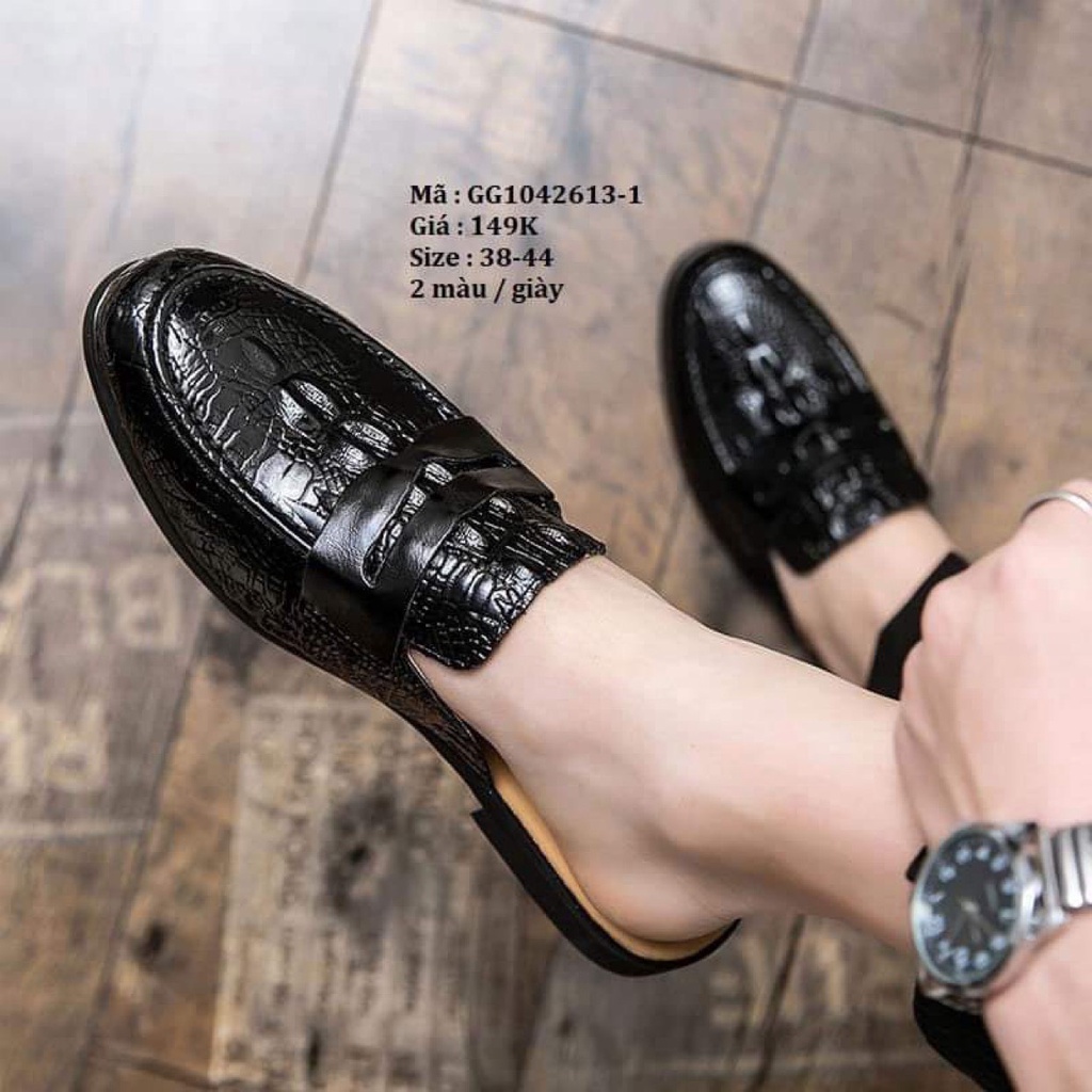 Sục Nam Vân Cá Sấu,Siêu Đẹp,Siêu Nét,Bao Ngầu,Đế Cao 3,5 cm