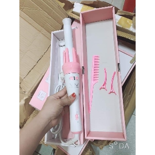 GẬY UỐN XOĂN XOAY TỰ ĐỘNG 360 VIVID & VOGUE - Lược uốn xoăn