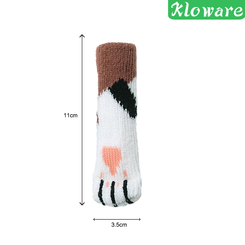 4 Vớ Bọc Chân Ghế Chống Trầy Sàn Nhà 1