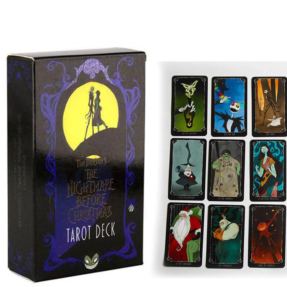 Bộ 78 Thẻ Bài Trò Chơi The Nightmare Before Christmas Vui Nhộn