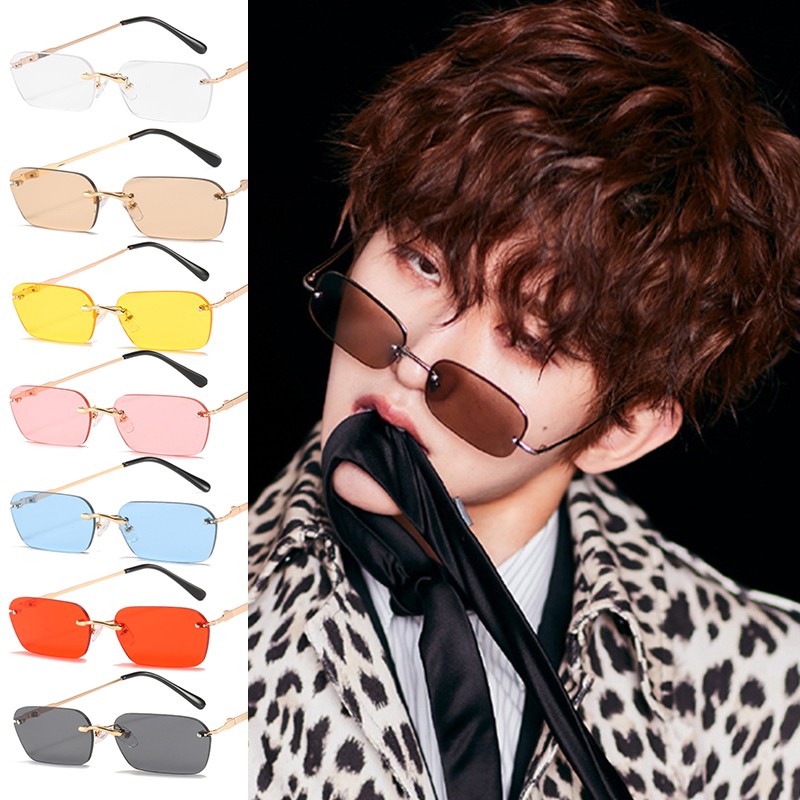 Kính Râm Nam Gọng Kim Loại Nhiều Màu