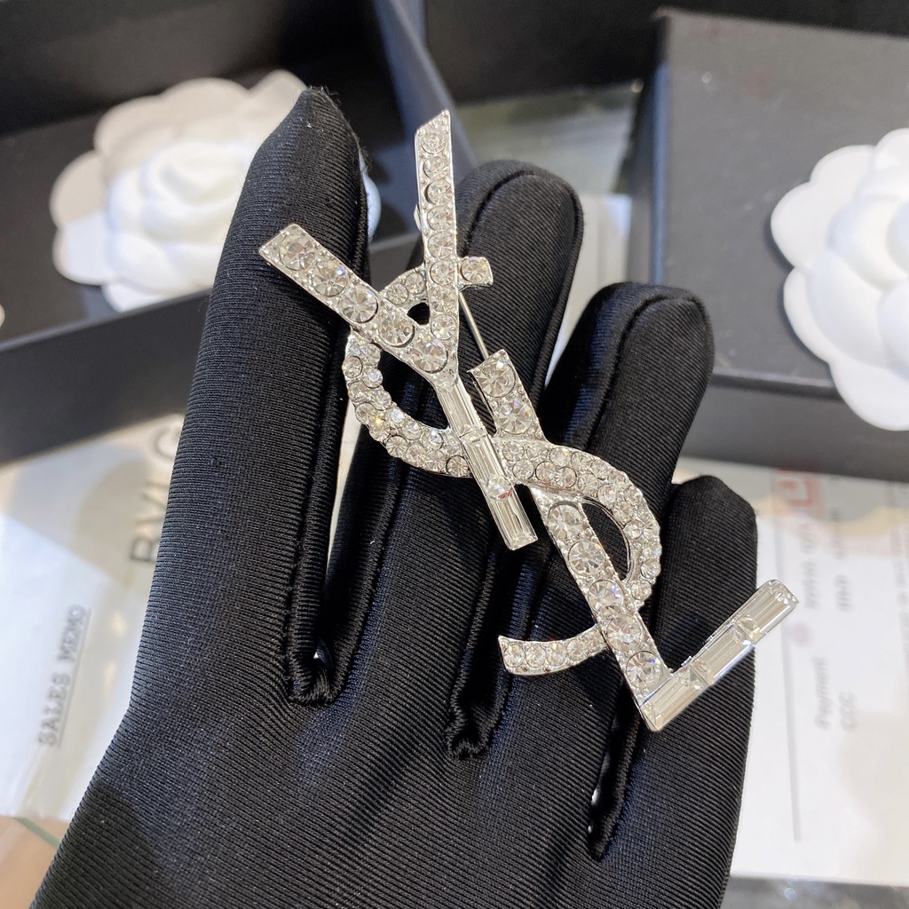 Cài áo nữ đính đá cao cấp sang trọng Ròm House mang phong cách Hàn Quốc phụ kiện trang sức thời trang đẹp - ms4501