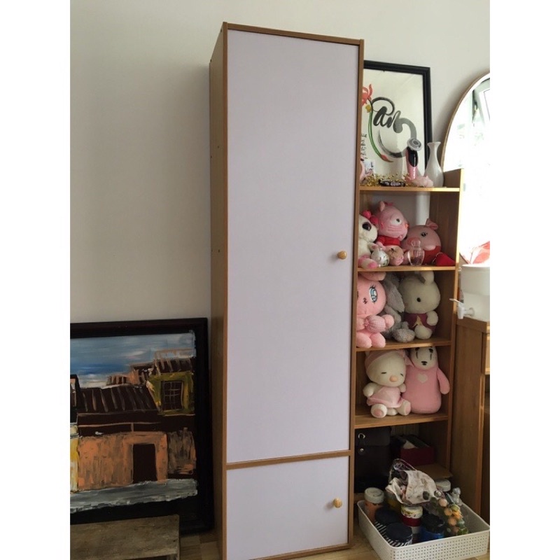 Tủ Bếp 💗FREESHIP💗Kệ Đựng Đồ Đa Năng Phong Cách Mới Tủ Quần Áo Gỗ Chất Liệu MDF Phong Cách Hiện Đại