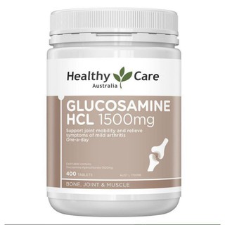 Viên bổ xương khớp Glucosamine HCL 1500mg, tăng cường khả năng sụn khớp Úc - 400 viên