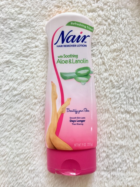 Kem tẩy lông Nair HAIR REMOVR LOTION (255g)MỸ