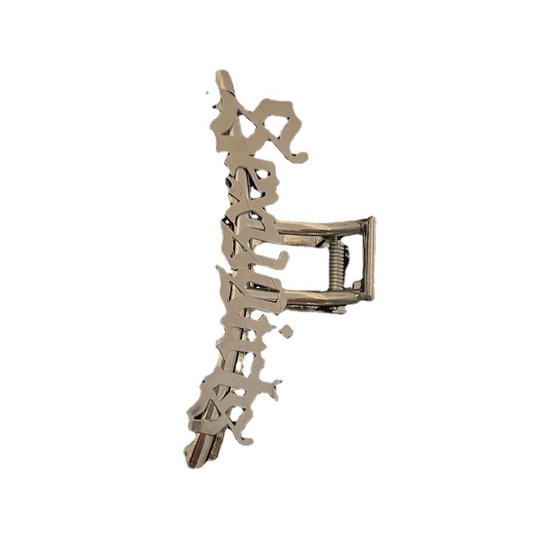 Kẹp tóc kim loại đơn giản thời trang cho nữ