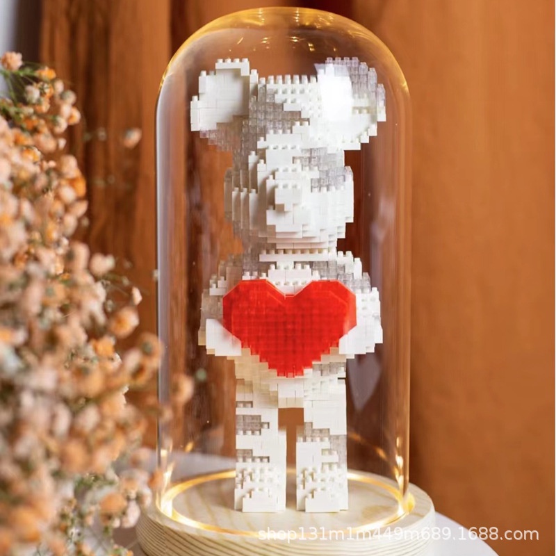 Bộ Đồ Chơi Lắp Ráp Hình Chú Gấu Độc Đáo Cho Bé