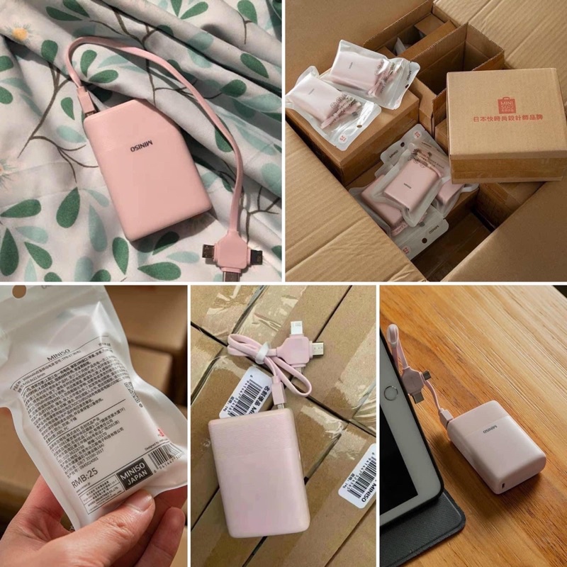 sạc dự phòng Miniso