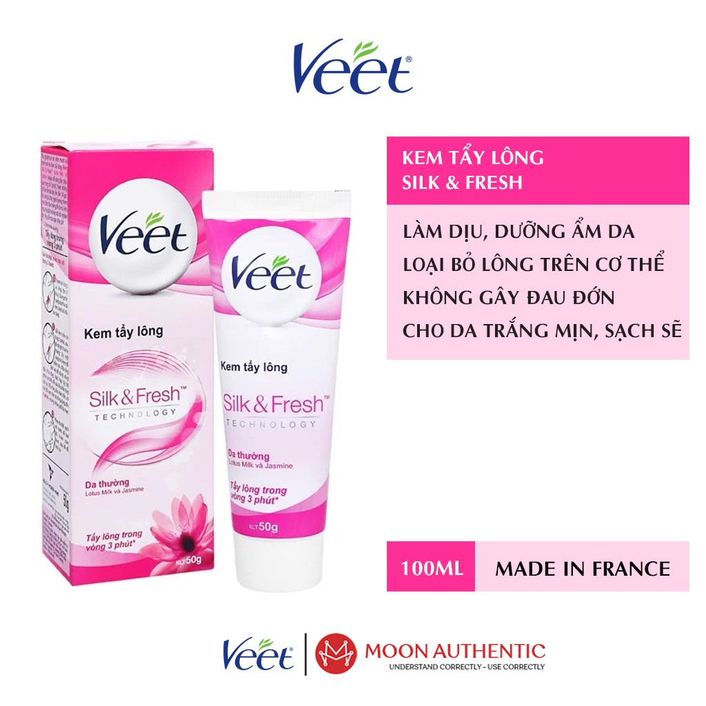 KEM TẨY LÔNG VEET 100ML CỦA PHÁP