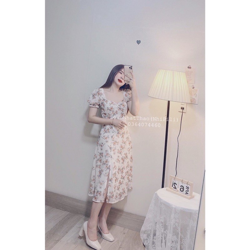 váy hoa nhí dúm ngực | BigBuy360 - bigbuy360.vn