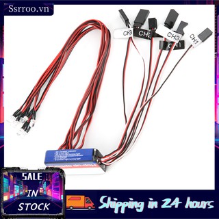 RC Bộ 12 Đèn Led Cho Xe Ô Tô Đồ Chơi Tỉ Lệ 1 / 10