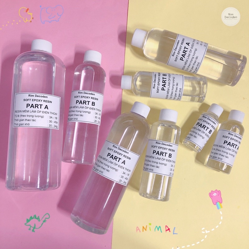 Soft Epoxy Resin - Resin mềm làm ốp điện thoại