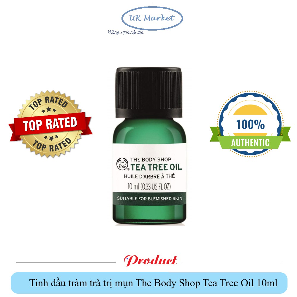 ( Hàng UK ) Tinh dầu tràm trà The Body Shop Tea Tree Oil - 20ml