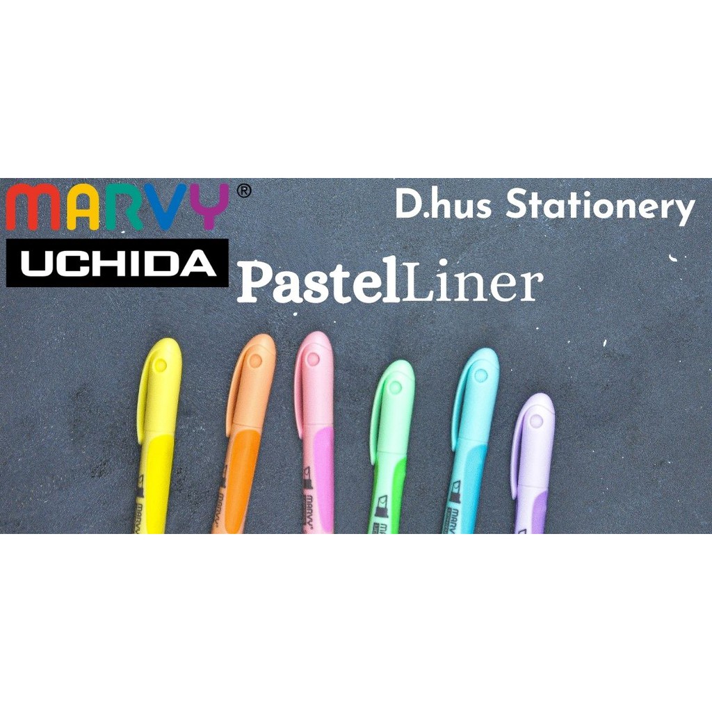 Bút Highlight Marvy Pastel Lẻ