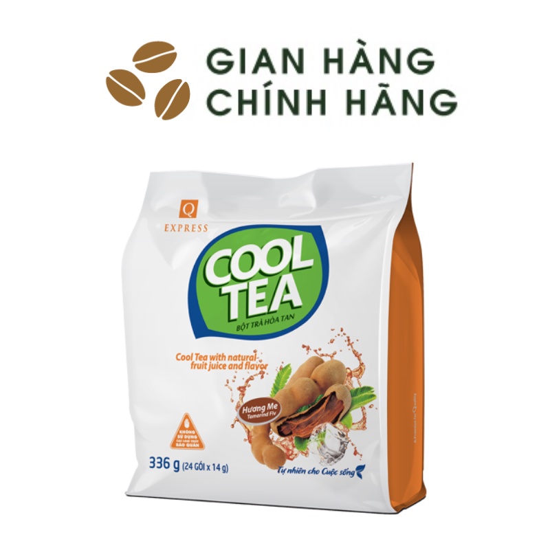 Trà me Cool Tea bột trà hòa tan hương me Trần Quang