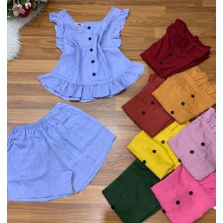 ĐỒ BỘ VẢI ĐŨI MẶC NHÀ,IN NHƯ HÌNH