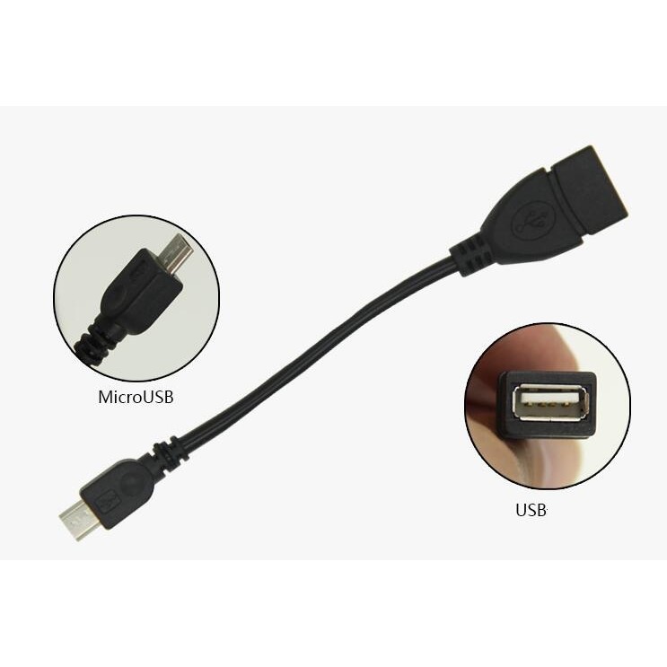 [Rẻ] Cáp micro USB OTG [HN] [THS] [Đơn 50k tặng phần quà dễ thương]