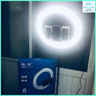 ĐÈN LED 45CM HỖ TRỢ LIVESTREAM VÀ TRANG ĐIỂM MODEL RL-18