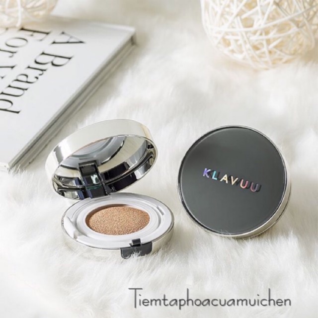 [Sẵn] [Chính hãng] Phấn Nước Che Phủ Cao, Chống Nắng, Kiềm Dầu Hiệu Quả Klavuu Urban Pearlsation High Coverage Cushion | BigBuy360 - bigbuy360.vn