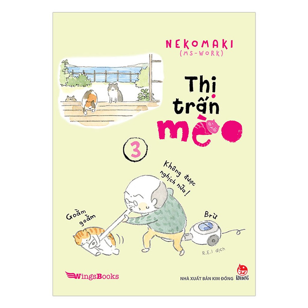 Sách - Thị Trấn Mèo Tập 3 (Tặng Kèm Postcard)