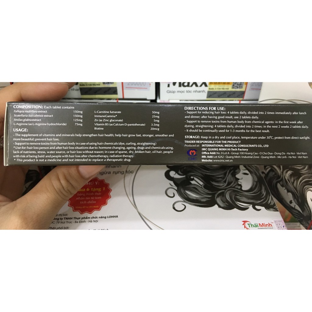 [TÍCH ĐIỂM MUA 6 TẶNG 1] - Maxxhair New Chính Hãng Ngăn Rụng Tóc - Tóc Bóng Mượt (Hộp 30 VIên) | BigBuy360 - bigbuy360.vn