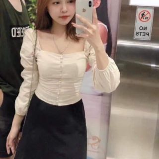 Áo kiểu trễ vai