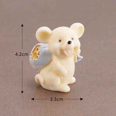 Tượng Chuột Vác Bao Tiền Trang Trí 2020 TMT-COLLECTION