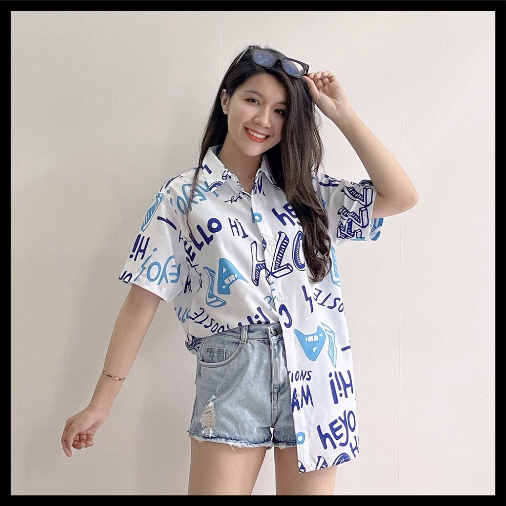 Xả Kho Giá Xưởng - Áo sơ mi nam họa tiết Wild Wolf - hàng cao cấp đang cực hót 2021 - SM134 (có video) | BigBuy360 - bigbuy360.vn