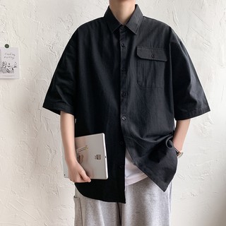 Áo sơ mi nam bigsize từ 3XL đến 5XL (90kg, 100kg, tối đa 145kg), sơmi tay lỡ size lớn nam nữ