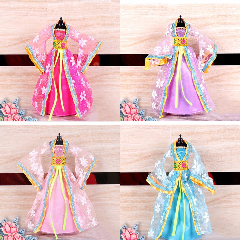 Bộ trang phục đồ chơi búp bê Barbie 30cm tỉ lệ 1/6