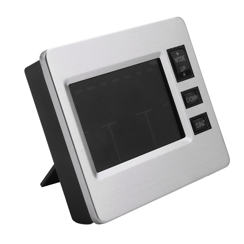 Trạm Thời Tiết Kỹ Thuật Số Không Dây Với Màn Hình Lcd Cảm Ứng Nhiệt Độ Và Độ Ẩm Trong Nhà H306