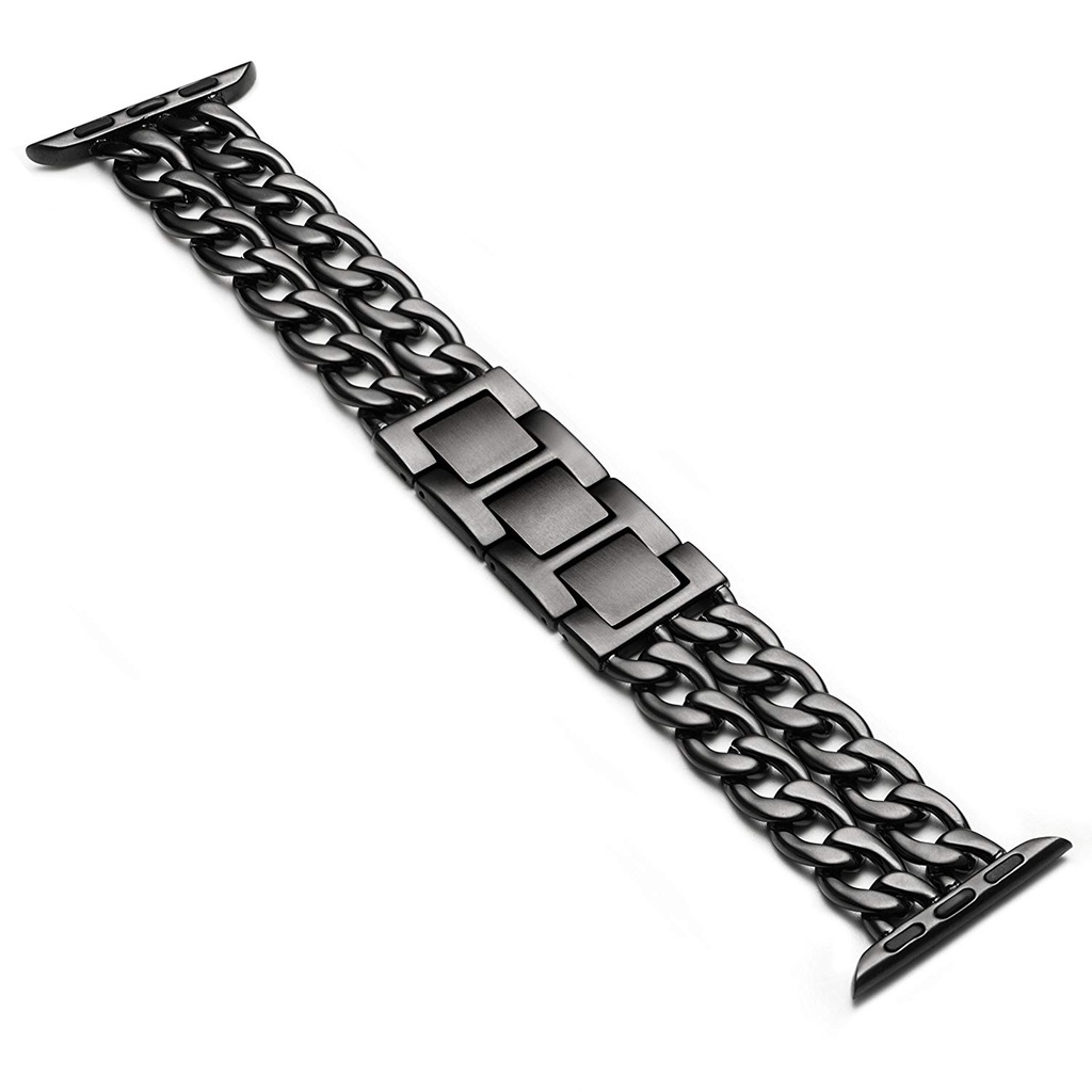 Dây Đeo Thay Thế Bằng Thép Không Gỉ Cho Đồng Hồ Thông Minh Apple Watch 41 / 40 / 38mm 49 / 45 / 44 / 42mm Series Ultra / 8 / 7 / SE / 6 / 5 / 4 / 3 / 2 / 1