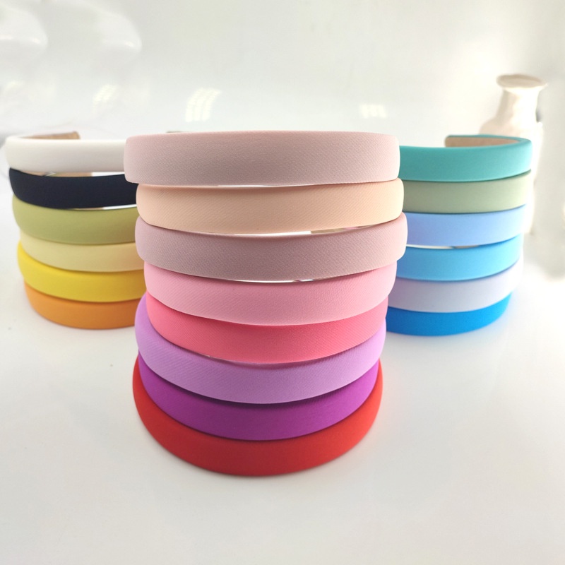 Băng Đô Cài Tóc Màu Kẹo Đơn Giản Thời Trang Cho Nữ