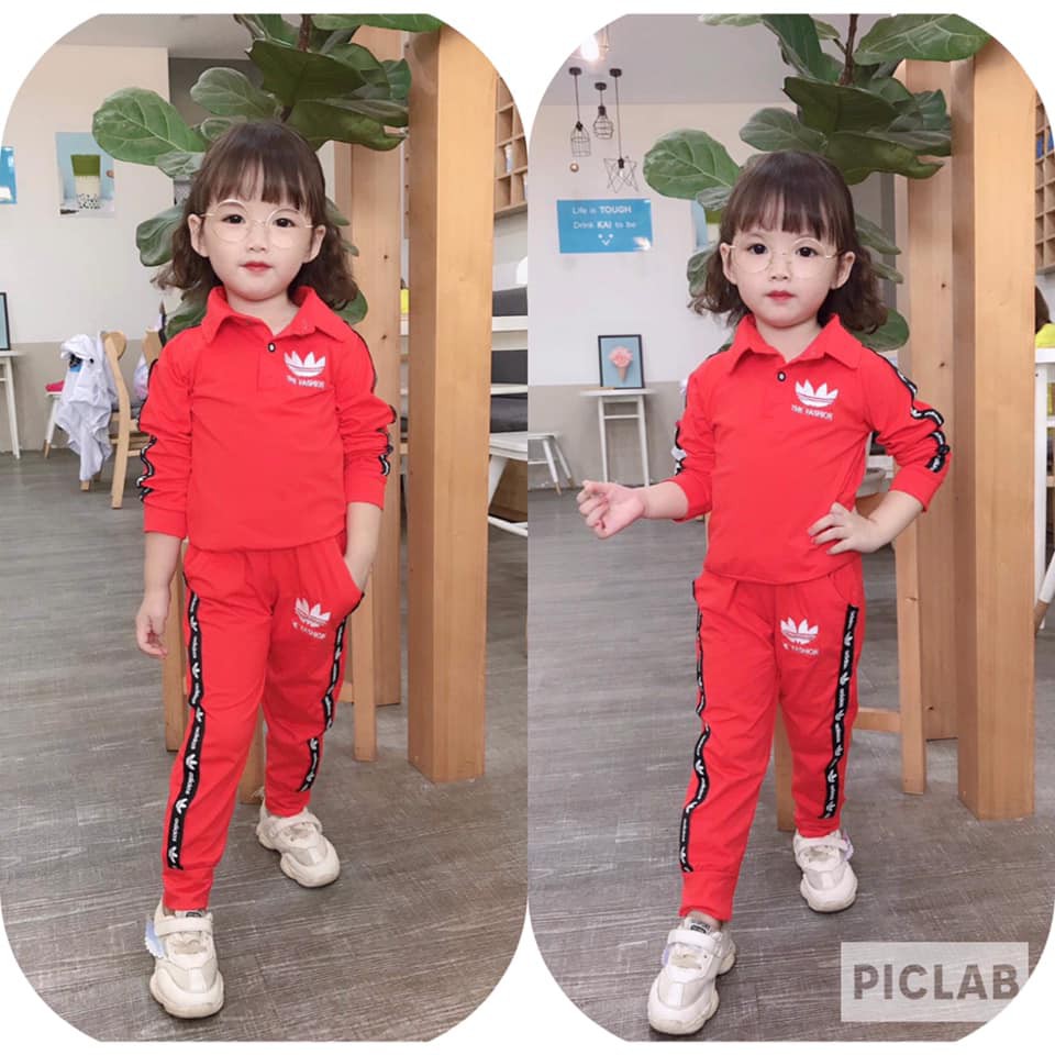 Bộ Đas dài tay thể thao khoẻ khoắn cho bé trai, bé gái - BDDT