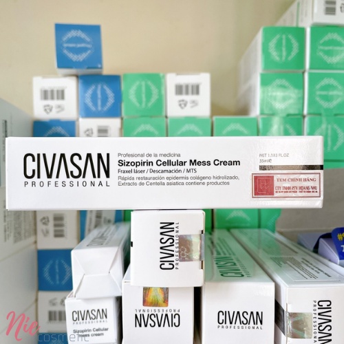 Kem Mess Civasan tái sinh thần tốc cho da mỏng yếu nhạy cảm 35g