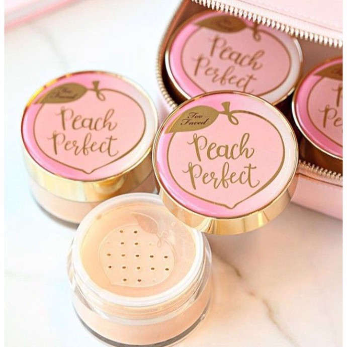 Phấn Phủ Kiềm Dầu Too Faced Peach Perfect - Kiềm dầu, mịn màng tự nhiên