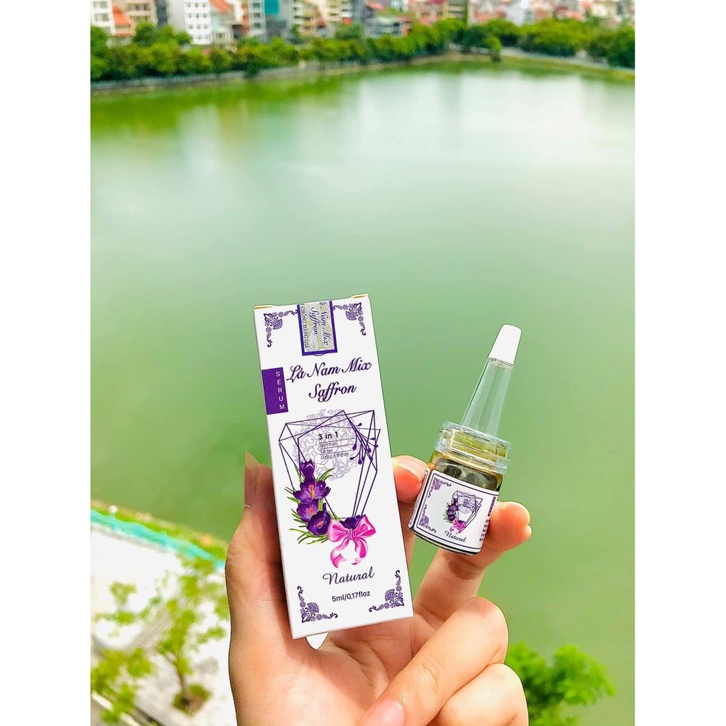 Cao lá nam mix saffron chuẩn chính hãng có tem chống hàng giả