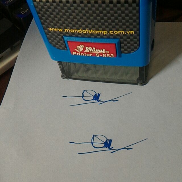 Đấu chữ ký 4,6 cm *17cm