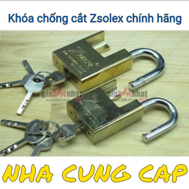 (GIÁ HỦY DIỆT)Ổ KHÓA CHỐNG CẮT 50,60mm