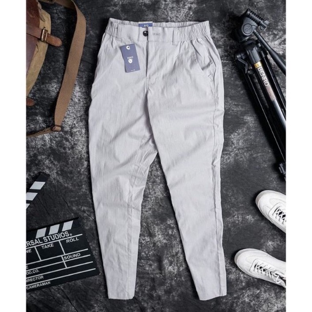 Quần đũi nam baggy cúc khoa chun lưng dáng dài | BigBuy360 - bigbuy360.vn