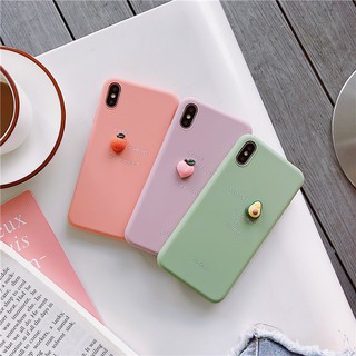 Ốp Lưng Iphone Trái Cây 3D