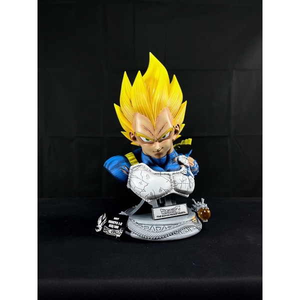 Dragon Ball Mô Hình Bán Thân Vegeta 1:2 45CM Decor PC