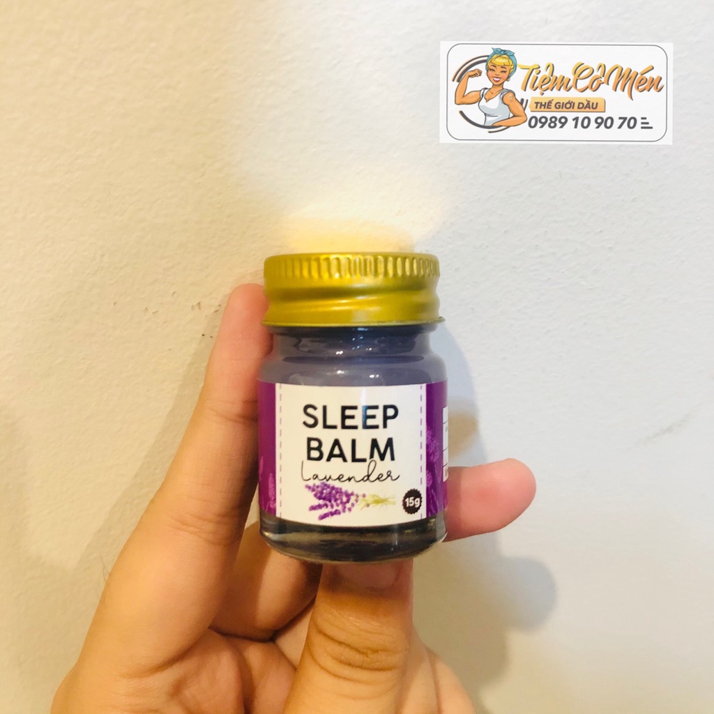 Dầu sáp Lavender hỗ trợ giấc ngủ ngon Natural Herb Sleep Balm - Thái lan