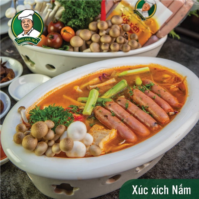 Xúc xích Nấm Ông già IKA 400g