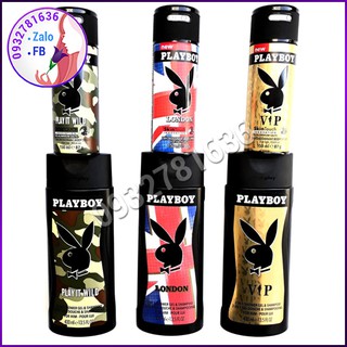 COMBO PLAYBOY: 1 SỮA TẮM + 1 XỊT KHỬ MÙI MADE IN EURO