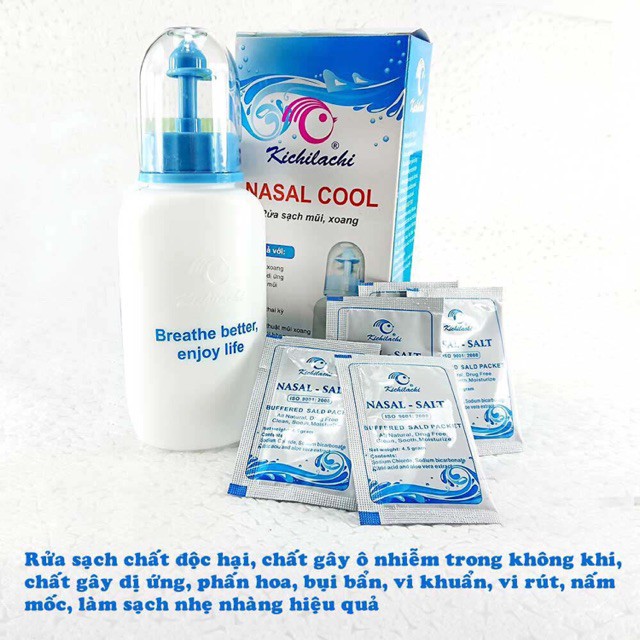 Bình rửa mũi NASAL COOL bình xịt làm sạch mũi